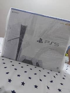 PS 5 slim Disc version with 2 controllers