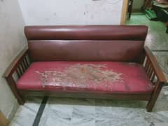 5 Seater Wooden Sofa Set