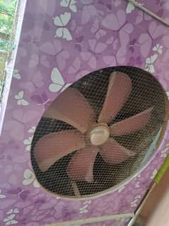 Lahori Air Cooler with its iron wheel stand good condition for sale