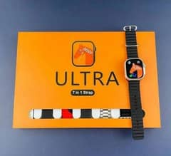 Ultra Pro Smart Watch 7 in 1 Complete Box