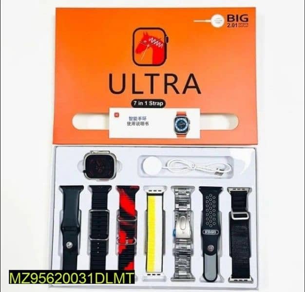 Ultra Pro Smart Watch 7 in 1 Complete Box 1