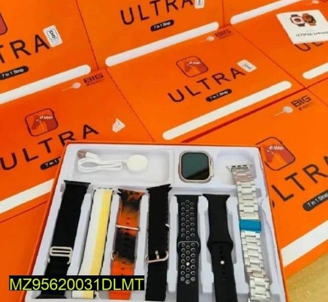 Ultra Pro Smart Watch 7 in 1 Complete Box 2