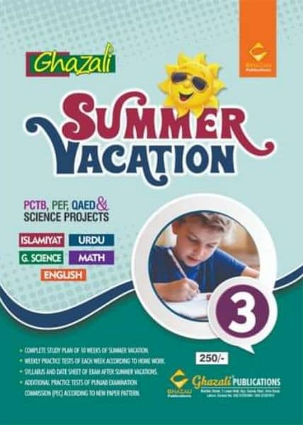 Summer Vacation Register 2024 2