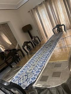 Solid Wood Dining Table for Sale [8 Seater]