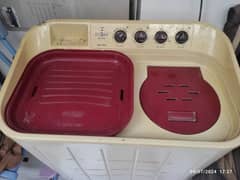 Super Asia washing machine washer & dryer SA-244