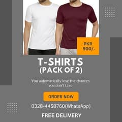 MENS T-SHIRTS (Pack of 2)