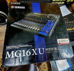 Yamaha MG16xu USB studio recording Pree Award Winning