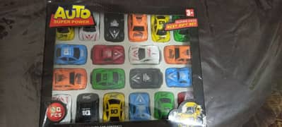 Plastic 20 pcs Cars Set