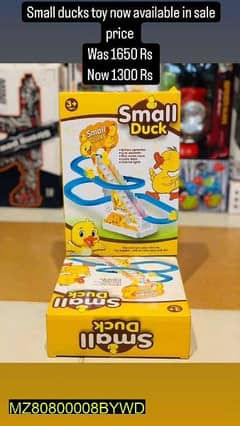 Interactive Duck track toy for kids