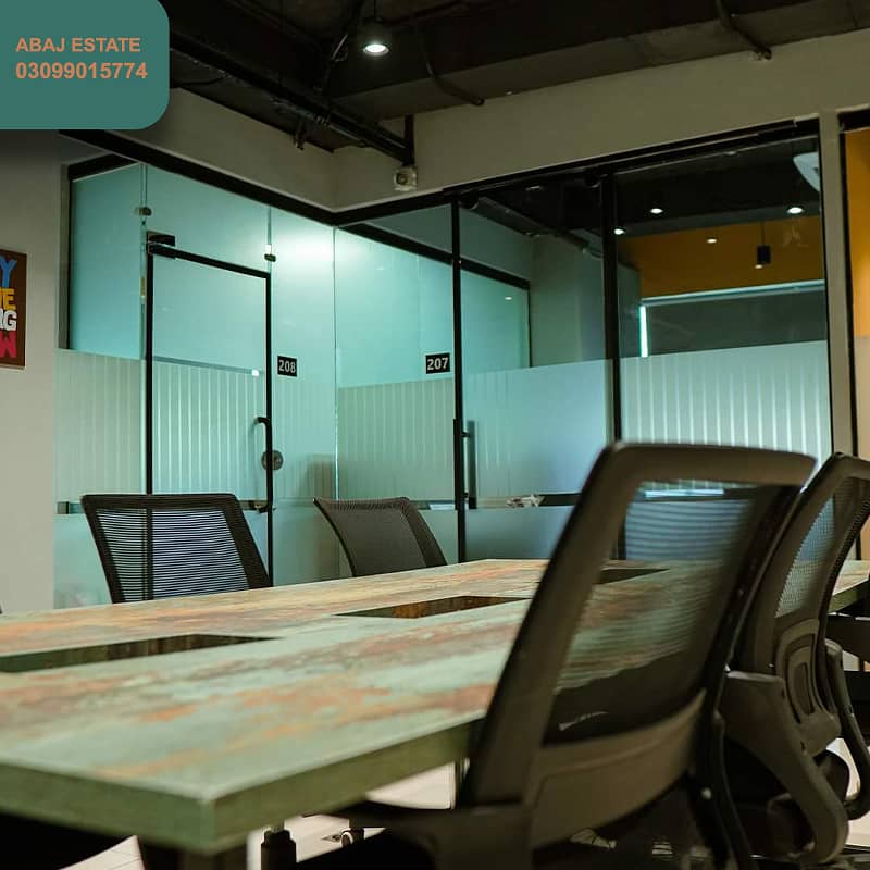 CO WORKING SPACE AVAILABLE WITH ALL FACILLITIES 7