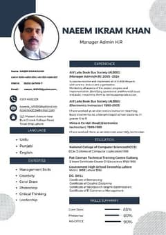 Manager Admin / H. R