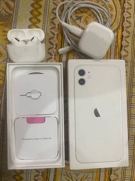 IPhone 11 dual sim 256GB PTA approved best condtion water pack genuine 11