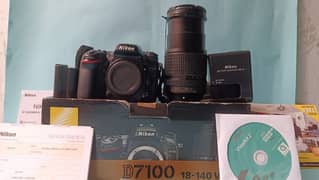 nikon d7100 with kit lens 18.140