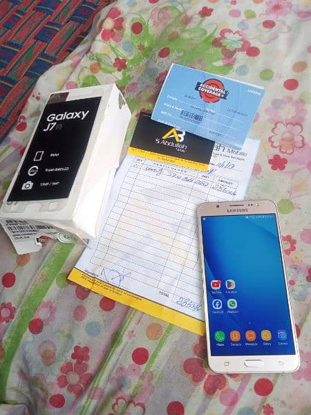 Samsung j7 16GB 2GB RAM PTA approved 03323000388 0