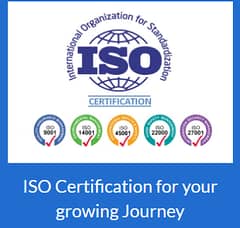 ISO Certifications / FBR/SECP/PEC/PSQCA