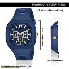 silicon watch for men