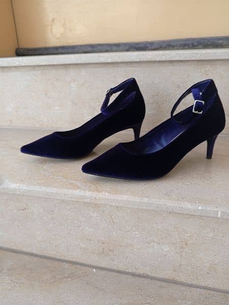 Mark&Spencer's Velvet Heel/Coatshoes 0