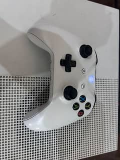 Xbox One S with original controller and cables with games
