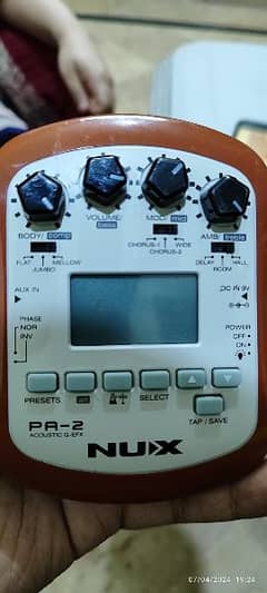 NUX PA-2 Guitar Preamp / Guitar Sound Effects / Guitar preamp for sale