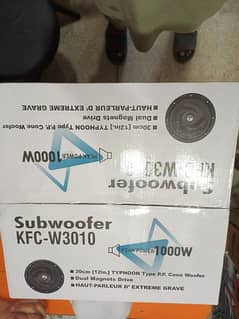 Subwoofer 12 inch Kenwood 3010 modle high bass quality