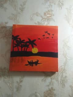 12*12 canvas painting