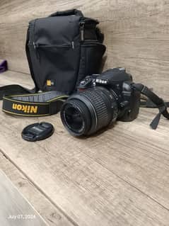 nikon d3100 with 18/55 lens and Bag