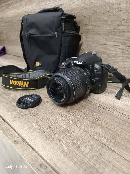 nikon d3100 with 18/55 lens and Bag 0