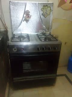 gas oven with 3 stove