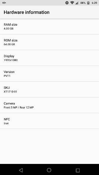 Moto Z2 Play 4GB RAM 64GB - PTA Approved 1