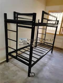 Iron bunk bed