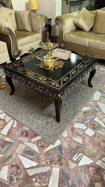 Dining table center table cansole mirror 5