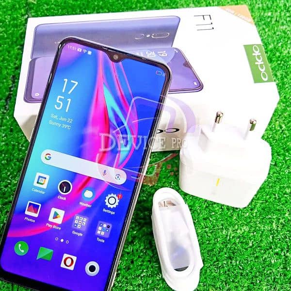 OPPO F11 8/256 PTA APPROVED WITH BOX AND ORIGINAL CHARGER 2