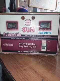 Automatic (H) SUN Stabilizer 3500 Watts