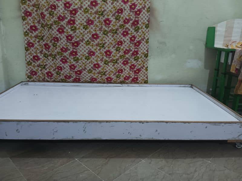 Single wooden bed for sale 1