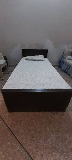 Hard wooden Single bed,home furniture