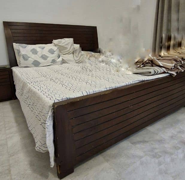 king size bed set without mattress 3