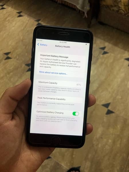 Iphone 7 plus 128 gb pta approved 15