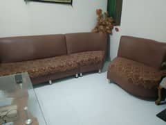 sofa set L shapes with table