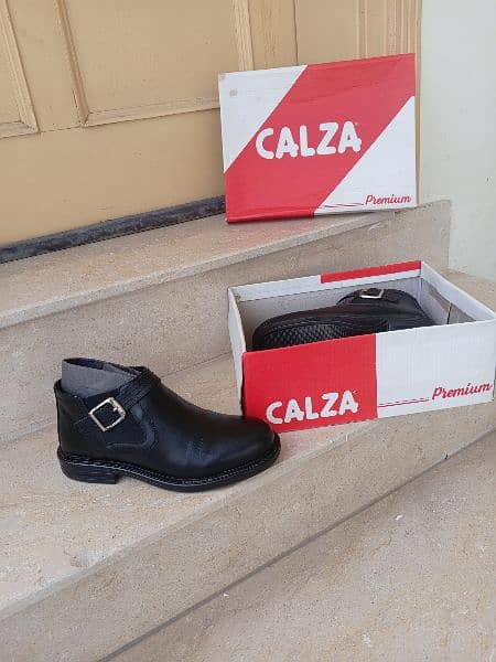 Half Long Leather Boots|CALZA * Winter Shoes* 0