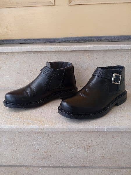 Half Long Leather Boots|CALZA * Winter Shoes* 3