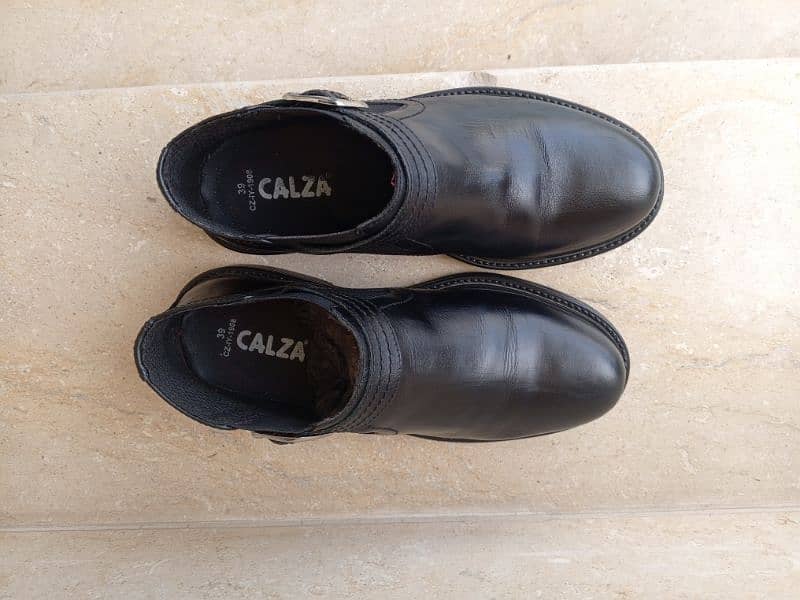 Half Long Leather Boots|CALZA * Winter Shoes* 4