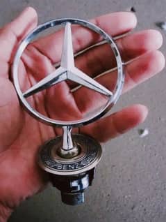 Mercedes E350 Logo/Emblem/Hoodstar