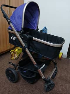 Imported soft walk stroller