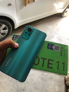 infinix note 11 with box