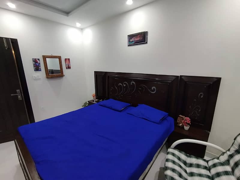 Fully furnished flat for rent 1 bed in bharia town phase 8 3