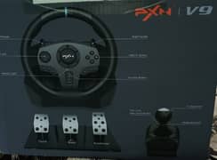 PXN V9 900° steering wheel.