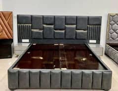 brand new king size bed with side tables