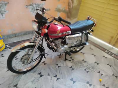 Honda CG 125 2022 model genuine condition