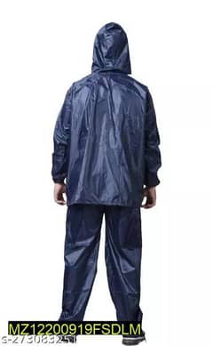 2 pcs waterproof unisex raincoat suit