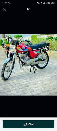 Honda 125cc 2005 model only WhatsApp 03298723763